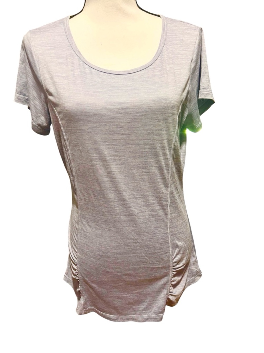 GAIAM Scoop Neck Short Sleeve Tee